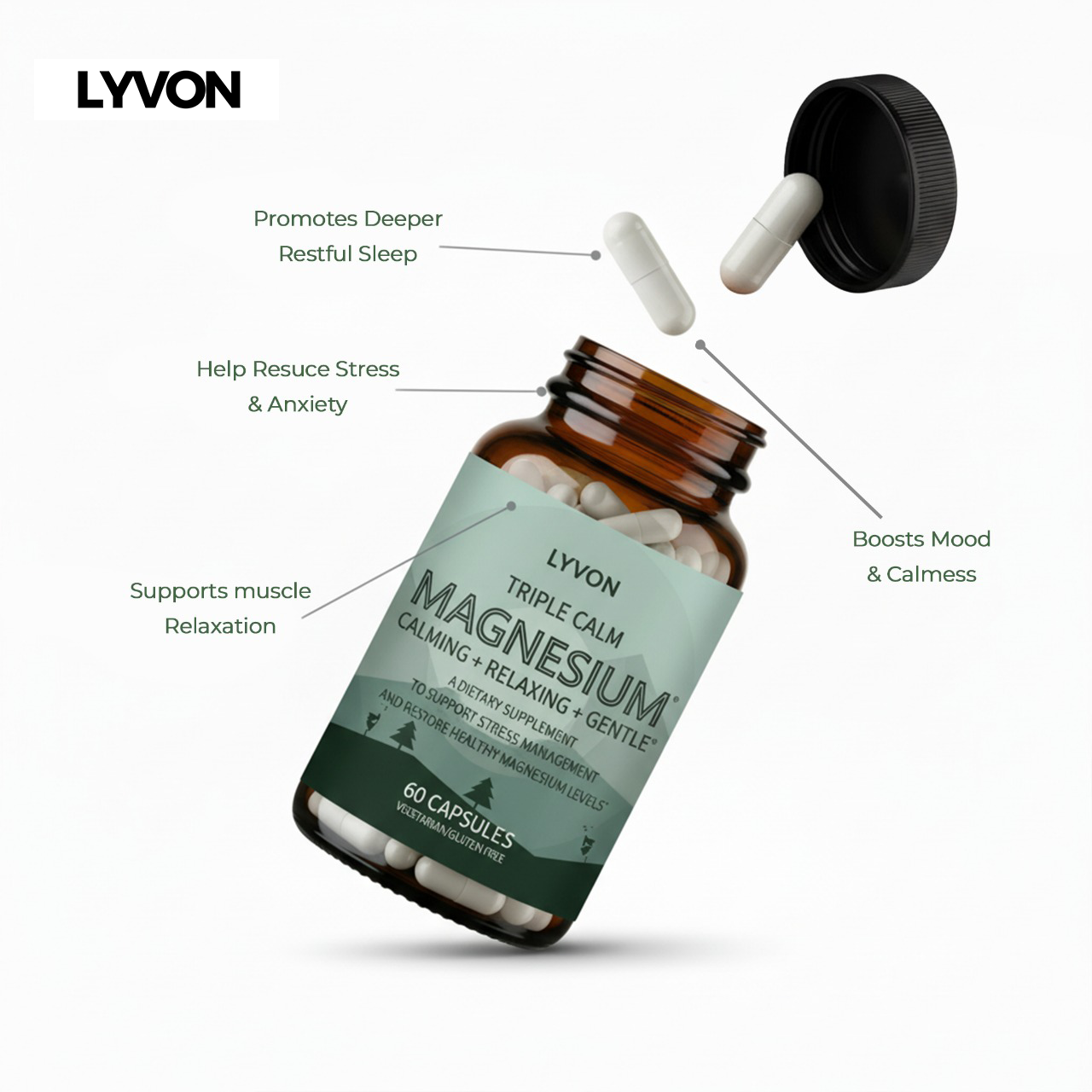 Triple Calm Magnesium | Sleep, Stress & Anxiety Relief