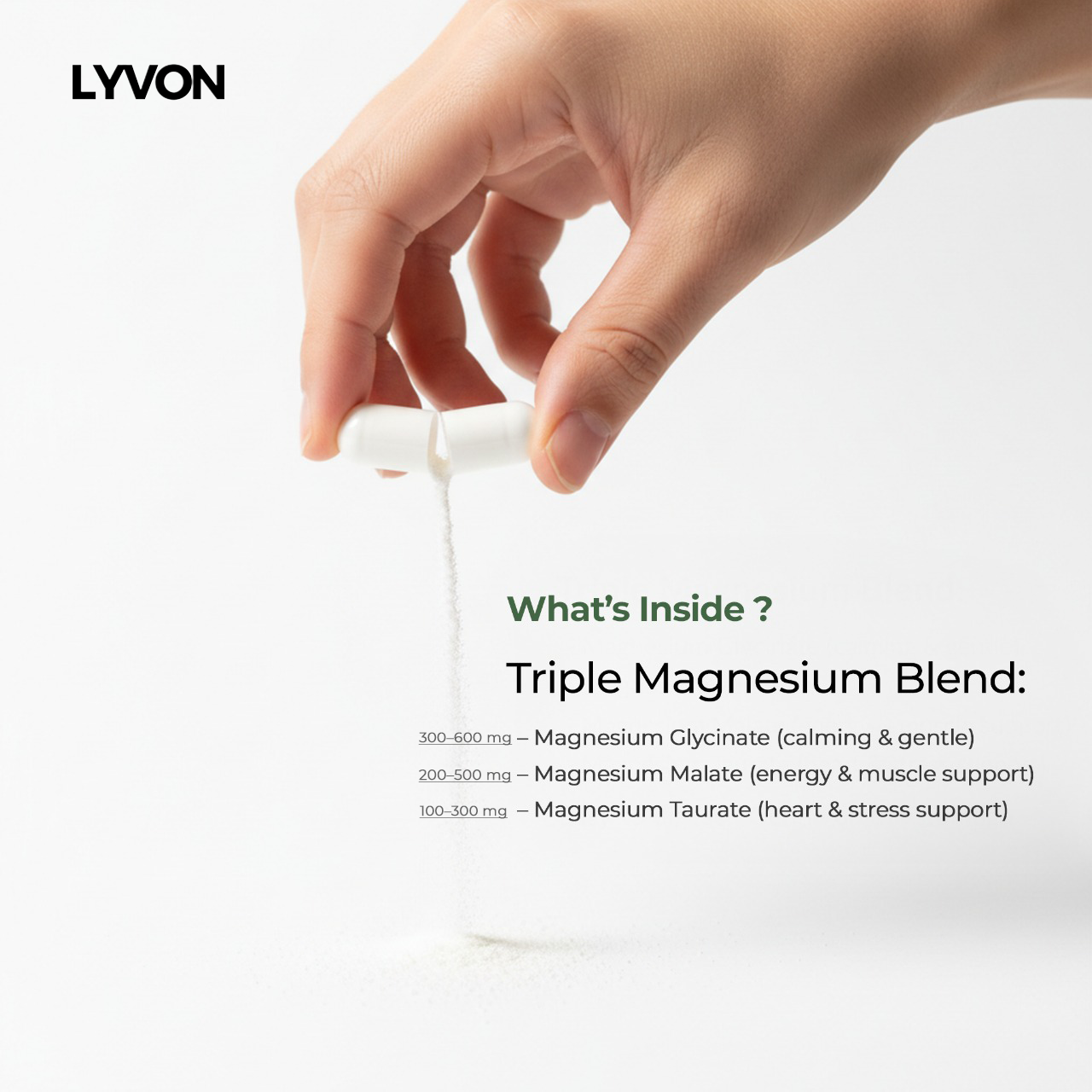 Triple Calm Magnesium | Sleep, Stress & Anxiety Relief