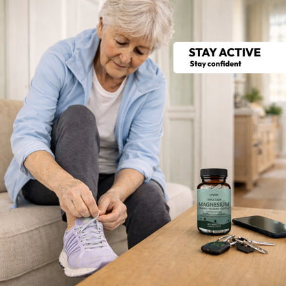 Triple Calm Magnesium – To support stress, anxiety, and sleepless nights in a natural way, helping you feel calm and grounded again.